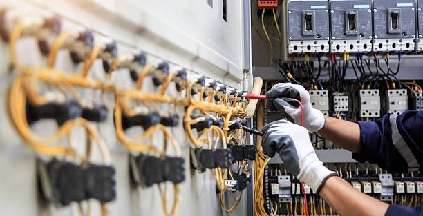 Professional Electrician technician working in Buxton, NC